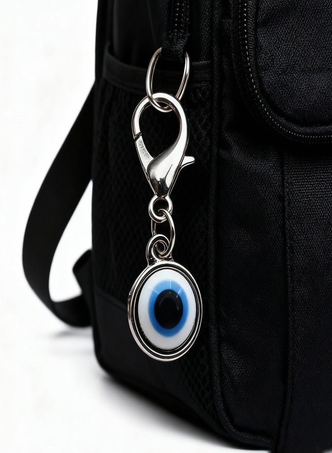 Hoheng Evil Eye Keychain Protection Keychain for Women Lucky Charms Decorations Keyrings Jewelry Gifts - Image 2